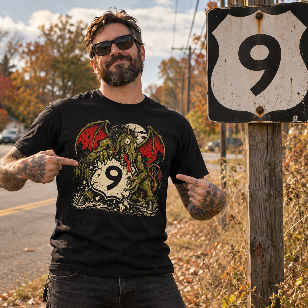 Wholesale Ed Roth Style Jersey Devil T-Shirt - Shady Front