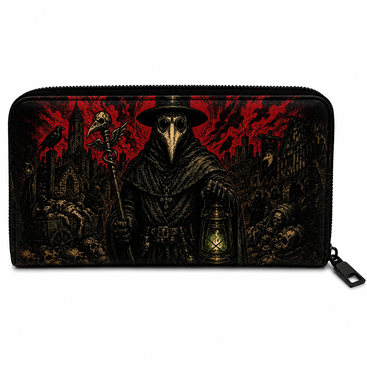 Wholesale The Black Lantern Clutch Wallet - Shady Front