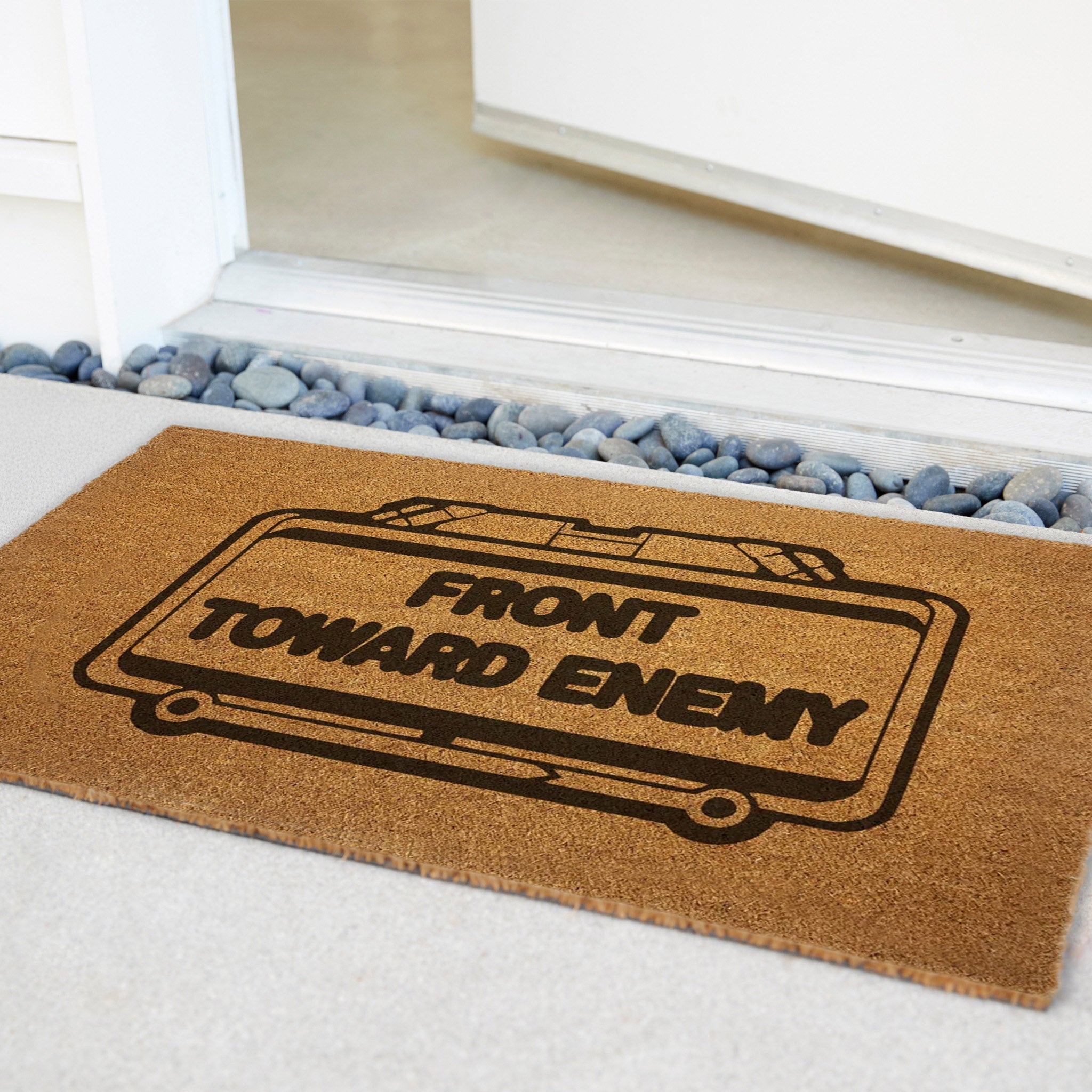 Claymore Mine Door Mat - Shady Front