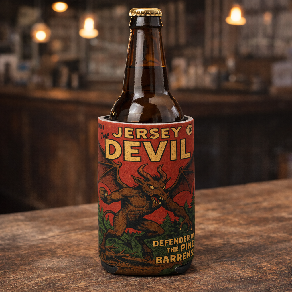 Jersey Devil Number One Can Cooler - Shady Front