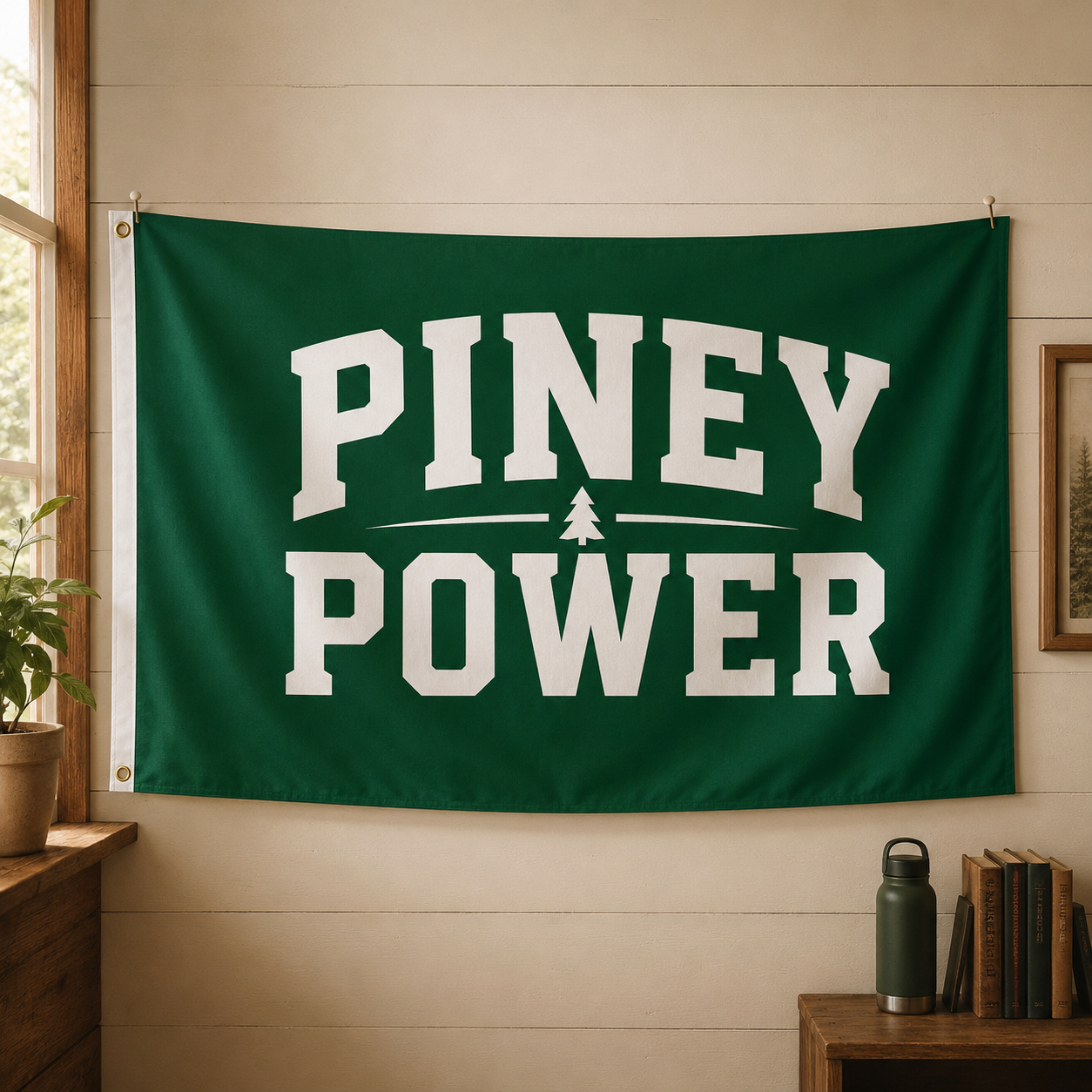 Wholesale Piney Power Flag - Shady Front