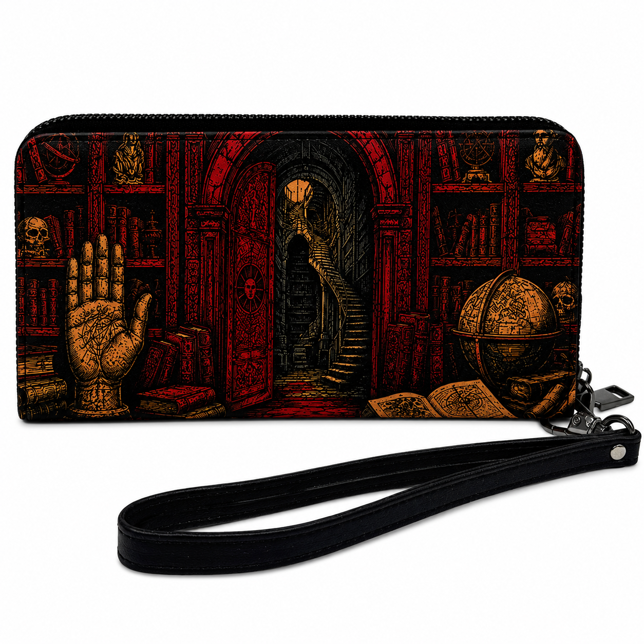 Wholesale Forbidden Library Clutch Wallet - Shady Front