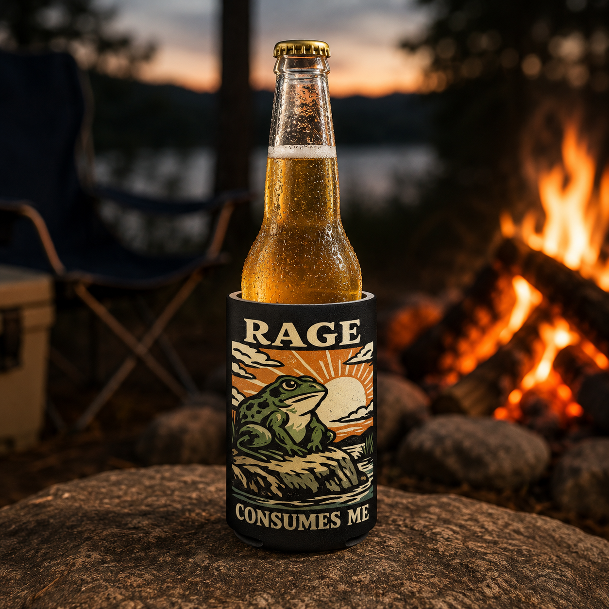 Wholesale Rage Consumes Me Can Cooler - Shady Front
