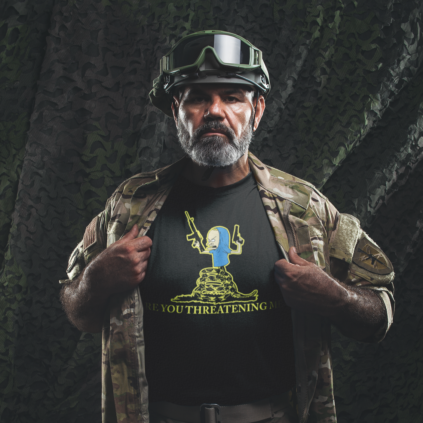 Beavis "Are You Threatening Me" T-Shirt - Shady Front