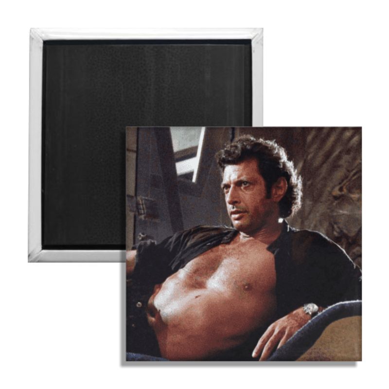 Jeff Goldblum Fridge Magnet - Shady Front
