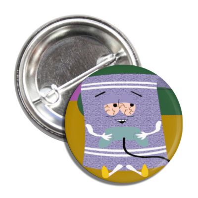 South Park Towelie Button