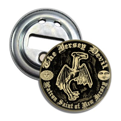 Jersey Devil Patron Saint Magnet Bottle Opener - Shady Front
