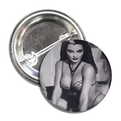 Lily Munster Button - Shady Front