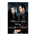 Gomez and Morticia Addams Card - Shady Front