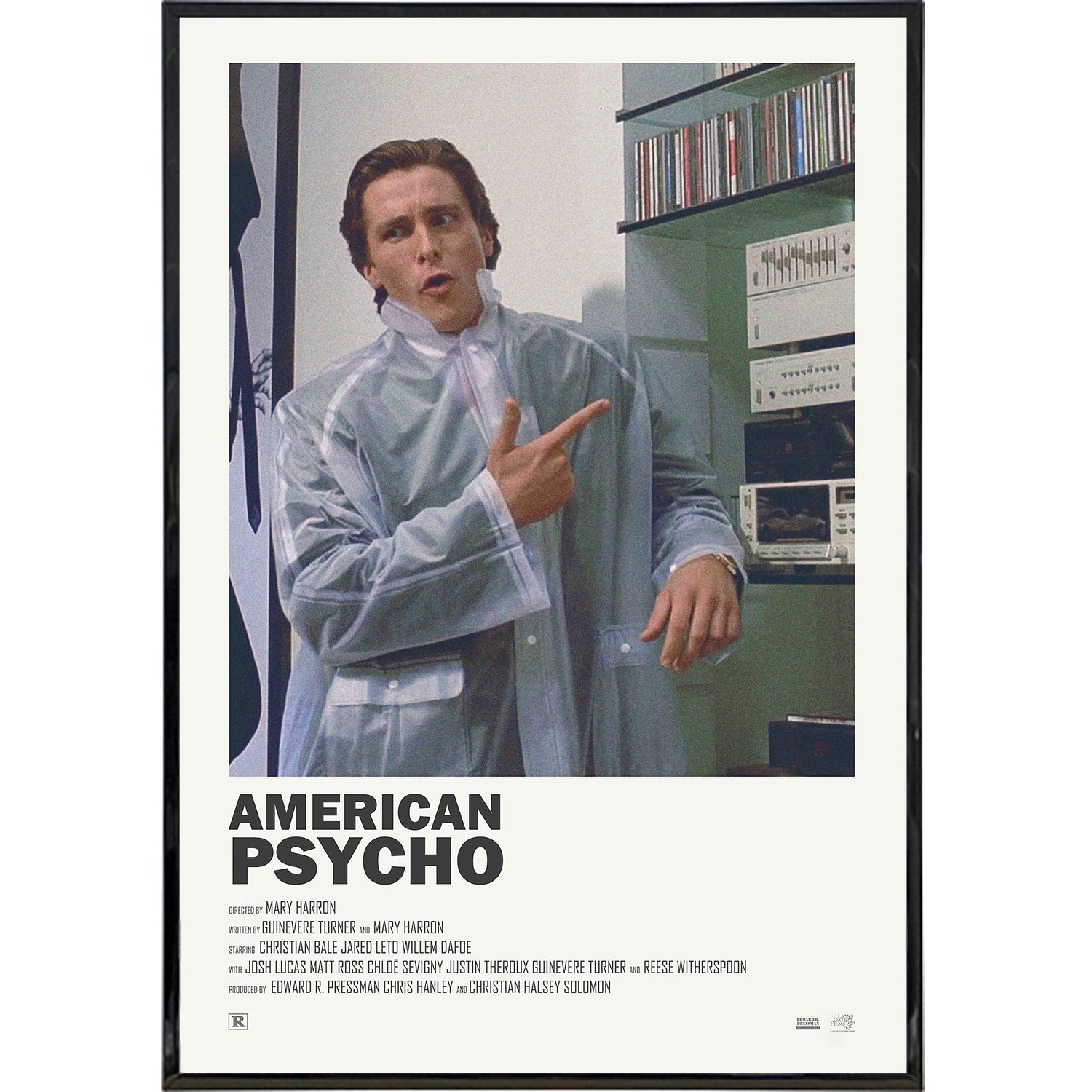 American Psycho Film Poster Print - Shady Front