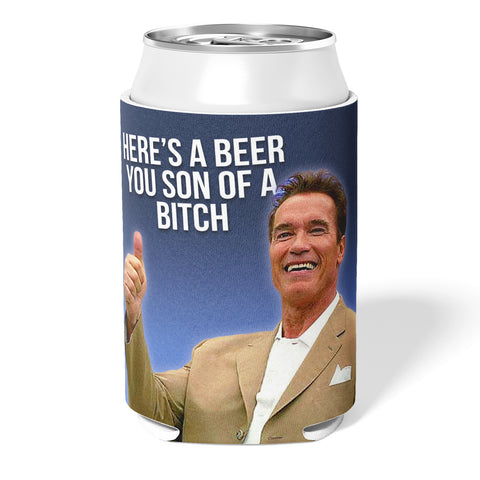 Arnold Schwarzenegger "You Son of A" Can Cooler