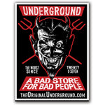 Bad Store for Bad People Sticker