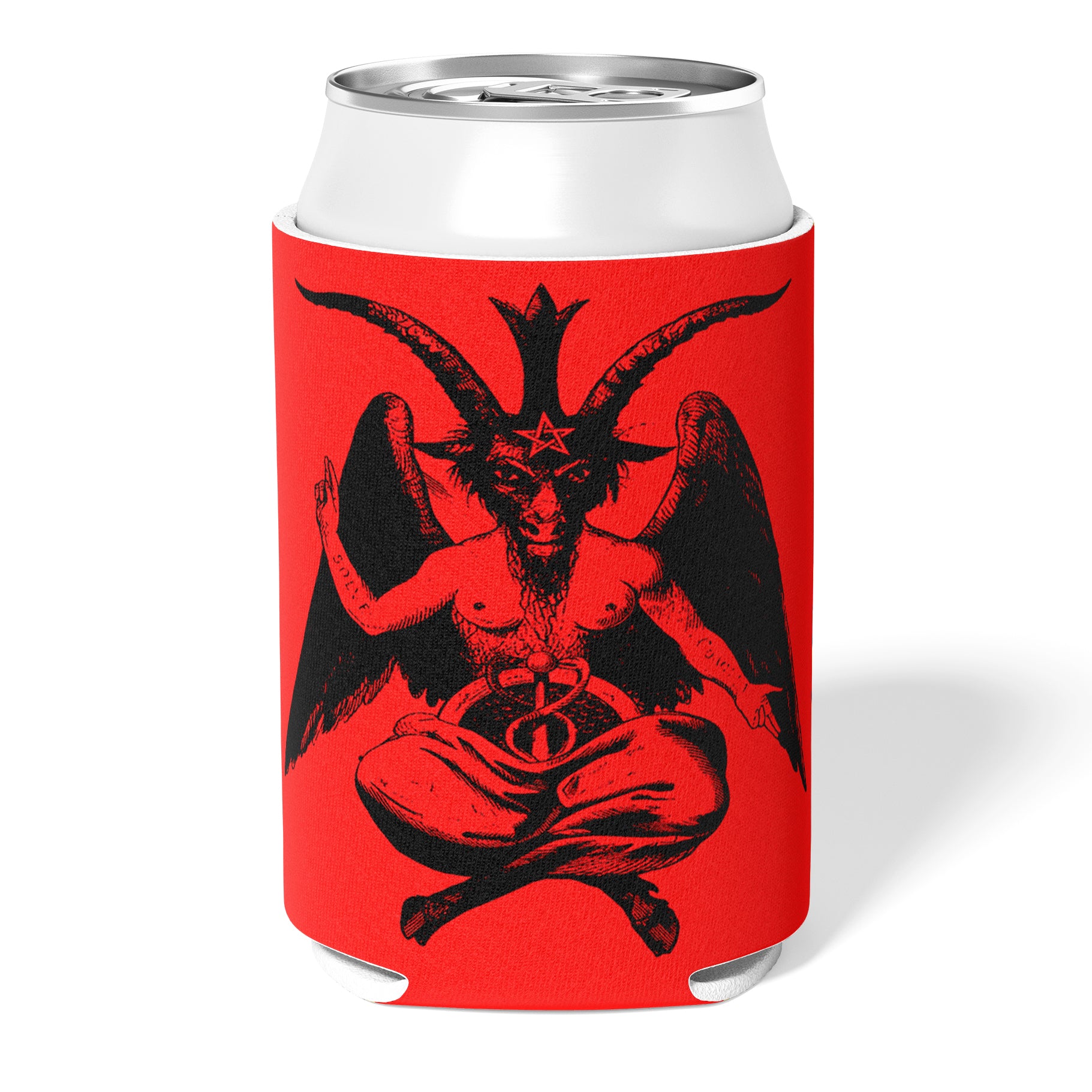 Baphomet Can Cooler - Shady Front