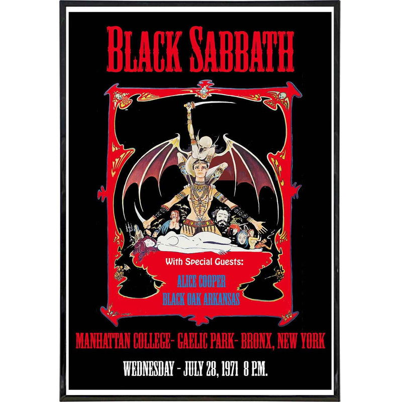 Lámina de Black Sabbath en el Bronx de 1971 Wholesale Supplier - Shady Front