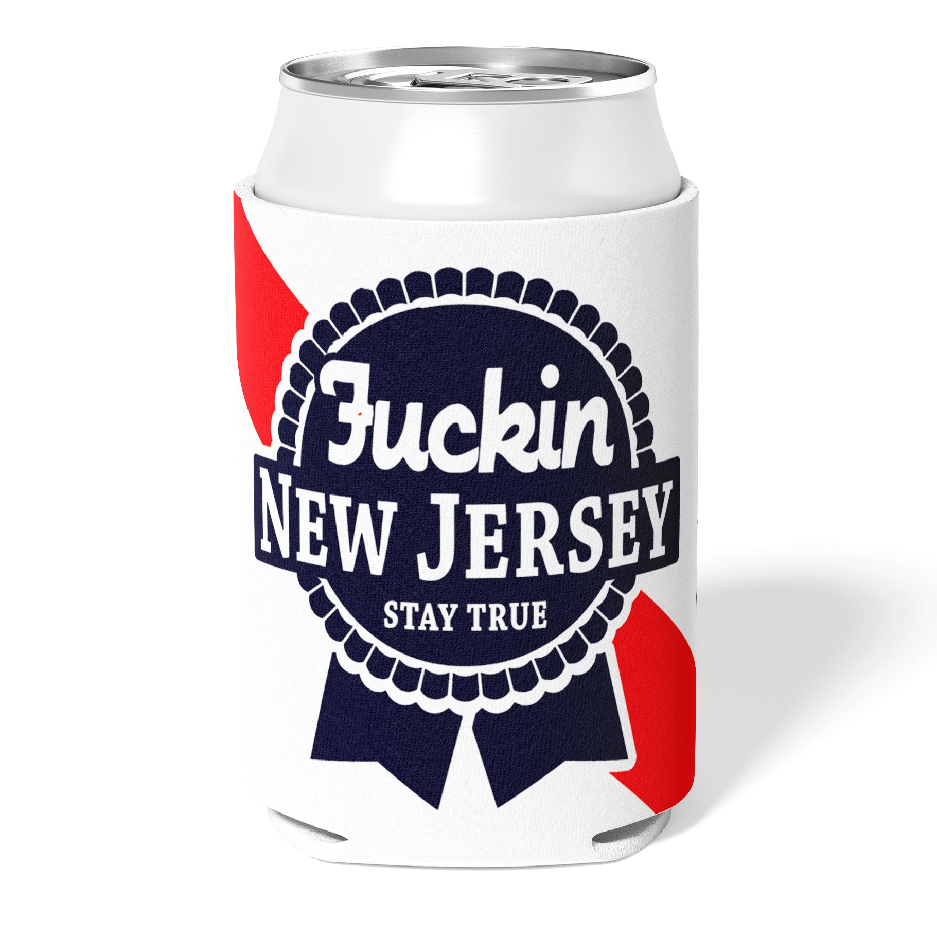 Blue Ribbon Can Cooler - Shady Front