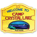 Camp Crystal Lake Car Magnet