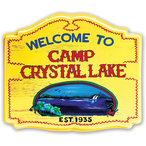Camp Crystal Lake Car Magnet