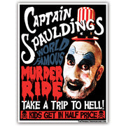 Captain Spaulding's Murder Ride Car Magnet - Shady Front