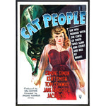 Cat People Film Poster Print - Shady Front