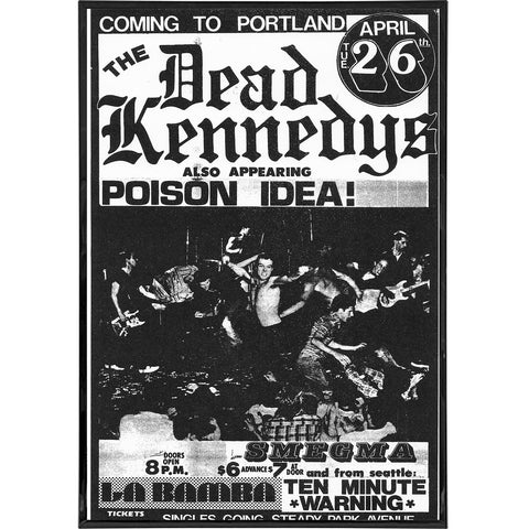 Dead Kennedys Coming to Portland Poster Print - Shady Front
