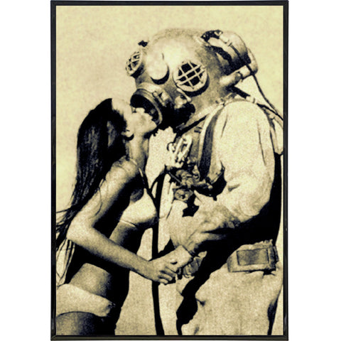Deep Sea Kiss Vintage Photo Print - Shady Front