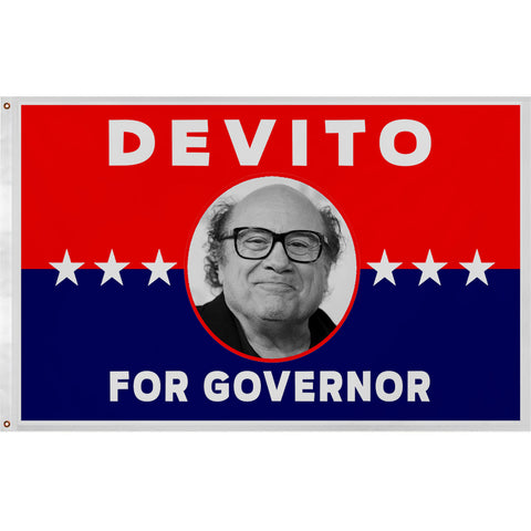 DeVito for Governor Flag