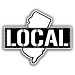 Local Stamp Sticker - Shady Front / Wholesale Prints, Patches, Buttons, Greetings Cards, New Jersey Apparel, Stickers, Accessories
