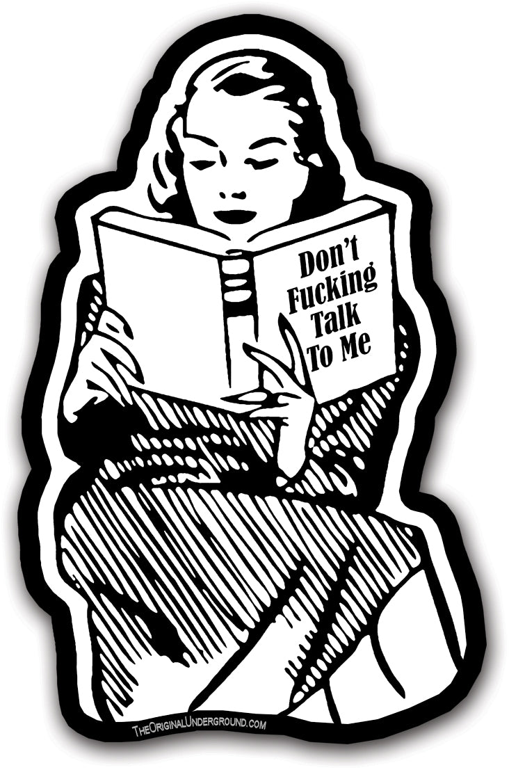 Don't F--king Talk to Me Car Magnet - Shady Front