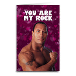 Dwayne Johnson "You're My Rock" Card