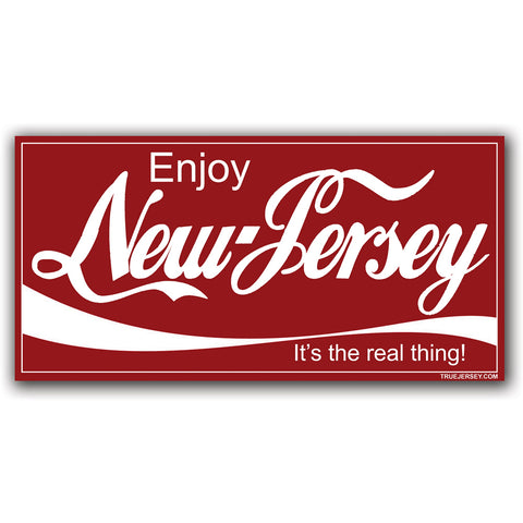 Enjoy New Jersey Sticker