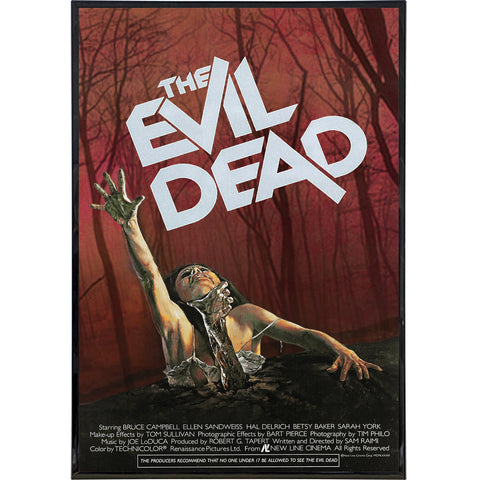 Evil Dead Film Poster Print - Shady Front