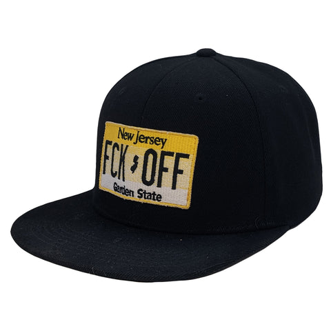 "FCK OFF" License Plate Hat