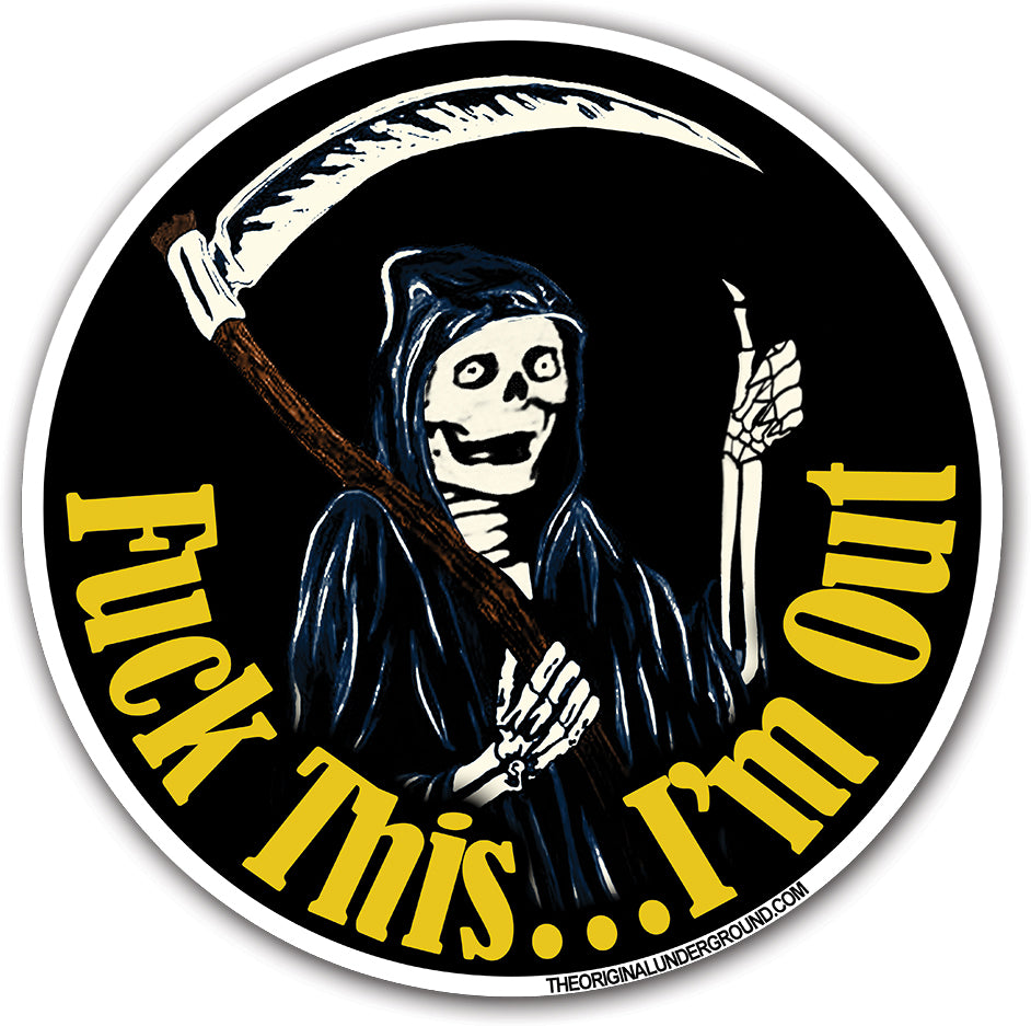 F--k This I'm Out Car Magnet - Shady Front
