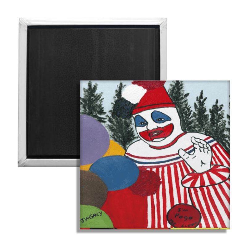 John Wayne Gacy Fridge Magnet - Shady Front