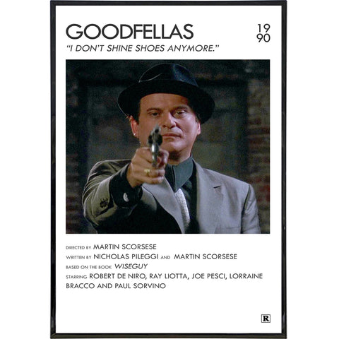 Goodfellas "I Don't Shine Shoes" Film Poster Print