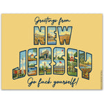 Greetings from New Jersey Car Magnet