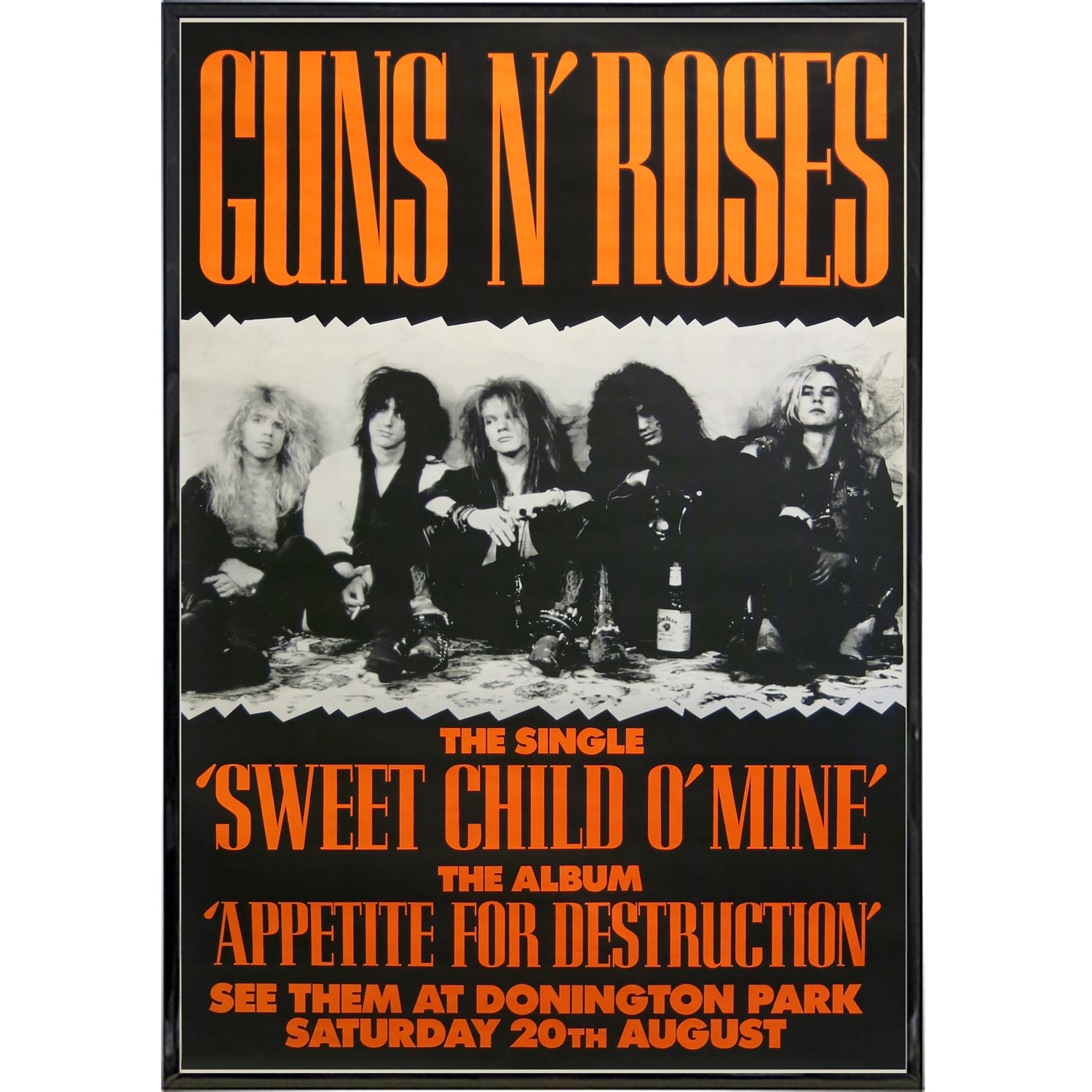 Guns N' Roses Show Poster Print - Shady Front