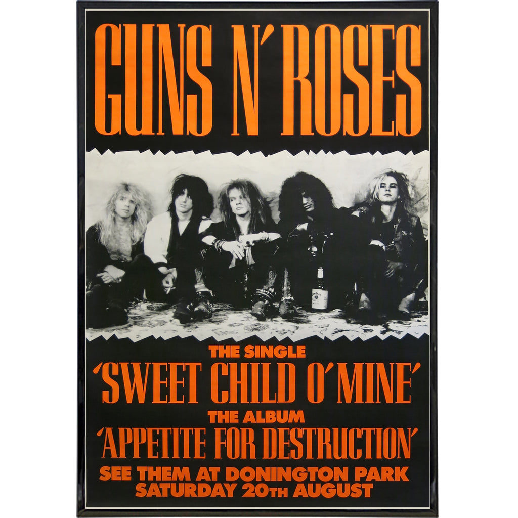 Guns N' Roses Show Poster Print – Shady Front