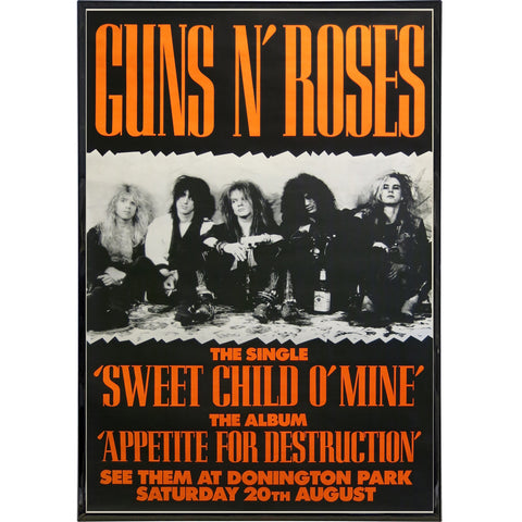 Guns N' Roses Show Poster Print