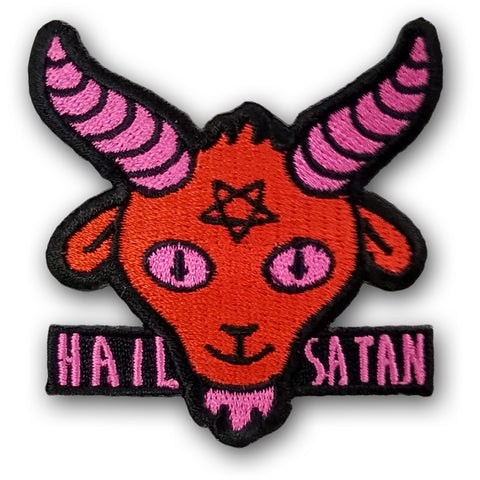 Hail Satan Goat Patch