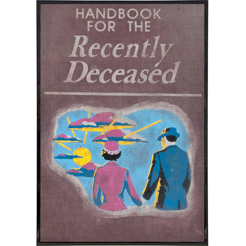 Handbook for the Recently Deceased Print - Shady Front