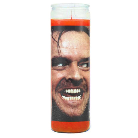 Here's Johnny Prayer Candle - Shady Front