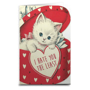 I Hate You the Least Greeting Card - Shady Front