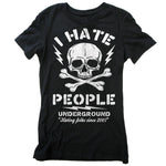 I Hate People - Shady Front / Wholesale Prints, Patches, Buttons, Greetings Cards, New Jersey Apparel, Stickers, Accessories