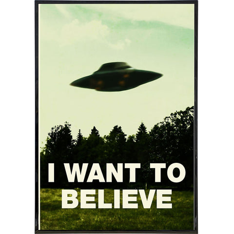 I Want To Believe Poster Print - Shady Front