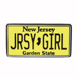 Jersey Girl License Plate Enamel Pin