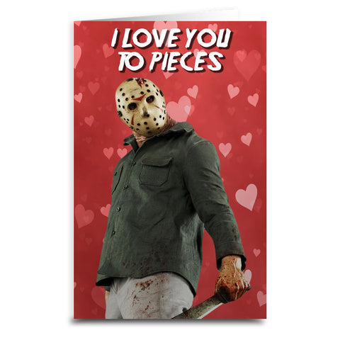 Jason "I Love You to Pieces" Card