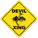 Jersey Devil Crossing Sticker