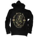Jersey Devil Patron Saint Hoodie - Shady Front / Wholesale Prints, Patches, Buttons, Greetings Cards, New Jersey Apparel, Stickers, Accessories