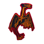 Jersey Devil Embroidered Patch - Shady Front / Wholesale Prints, Patches, Buttons, Greetings Cards, New Jersey Apparel, Stickers, Accessories